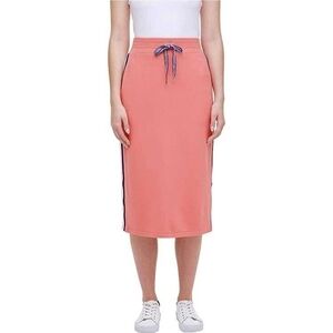 NEW.Tommy Hilfiger Women's Coral Pencil Skirt with Drawstring Size M